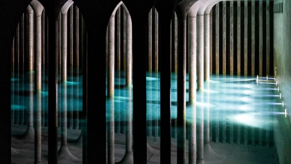 Eseménykép: Vízvezetés – Gruber József víztároló – 03. 20. – iskolai osztályok